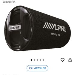 New Alpine Subwoofer 