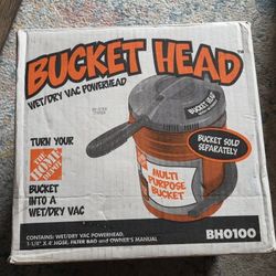 Bucket Head Wet/Dry Vac