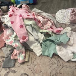 Newborn & Preemie Baby Girl Clothes 
