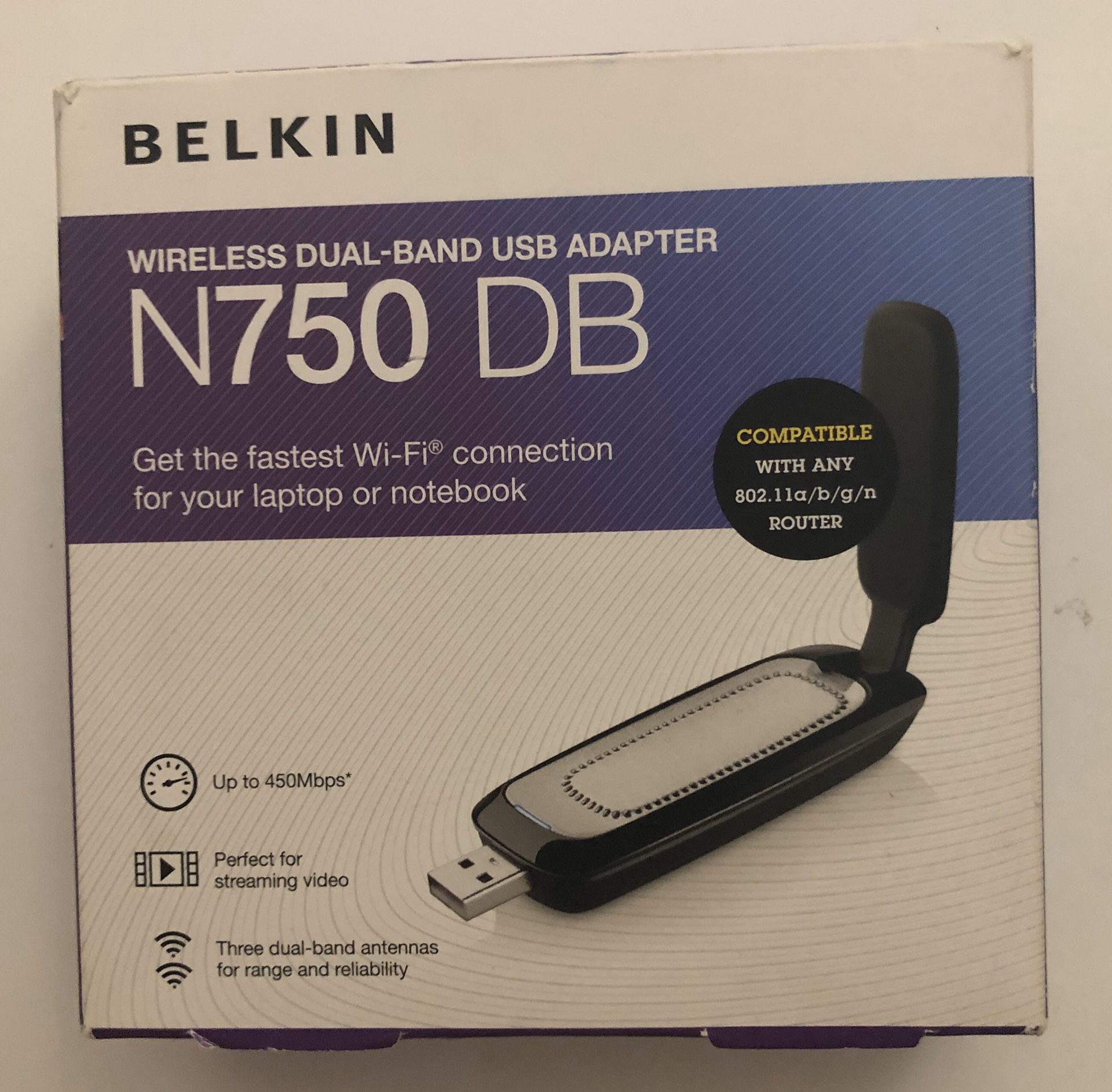 N750 DB WIRELESS DUAL BAND USB ADAPTER
