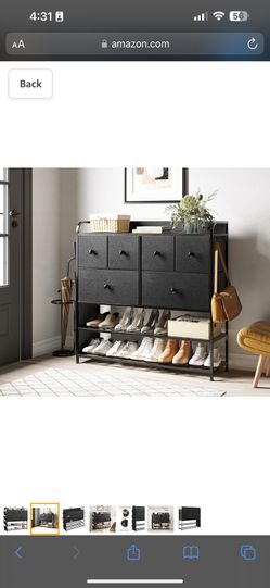 REAHOME Black Dresser for Bedroom 6 Fabric Drawer Dresser with 2-Tier Storage Shelf Chest of Drawers Closets Large Dresser Organizer Tower for Living for Sale in Hesperia, CA - OfferUp REAHOME Black Dresser for Bedroom 6 Fabric Drawer Dresser with 2-Tier Storage Shelf Chest of Drawers Closets Large Dresser Organizer Tower for Living for Sale in Hesperia, CA - OfferUp