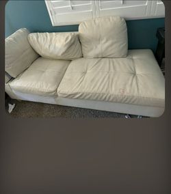 Free sofa if you want it in good condition just need to clean it