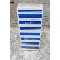 Dolce & Gabbana Women Light Blue Italian Love Perfume - New, 2 Sizes Available 