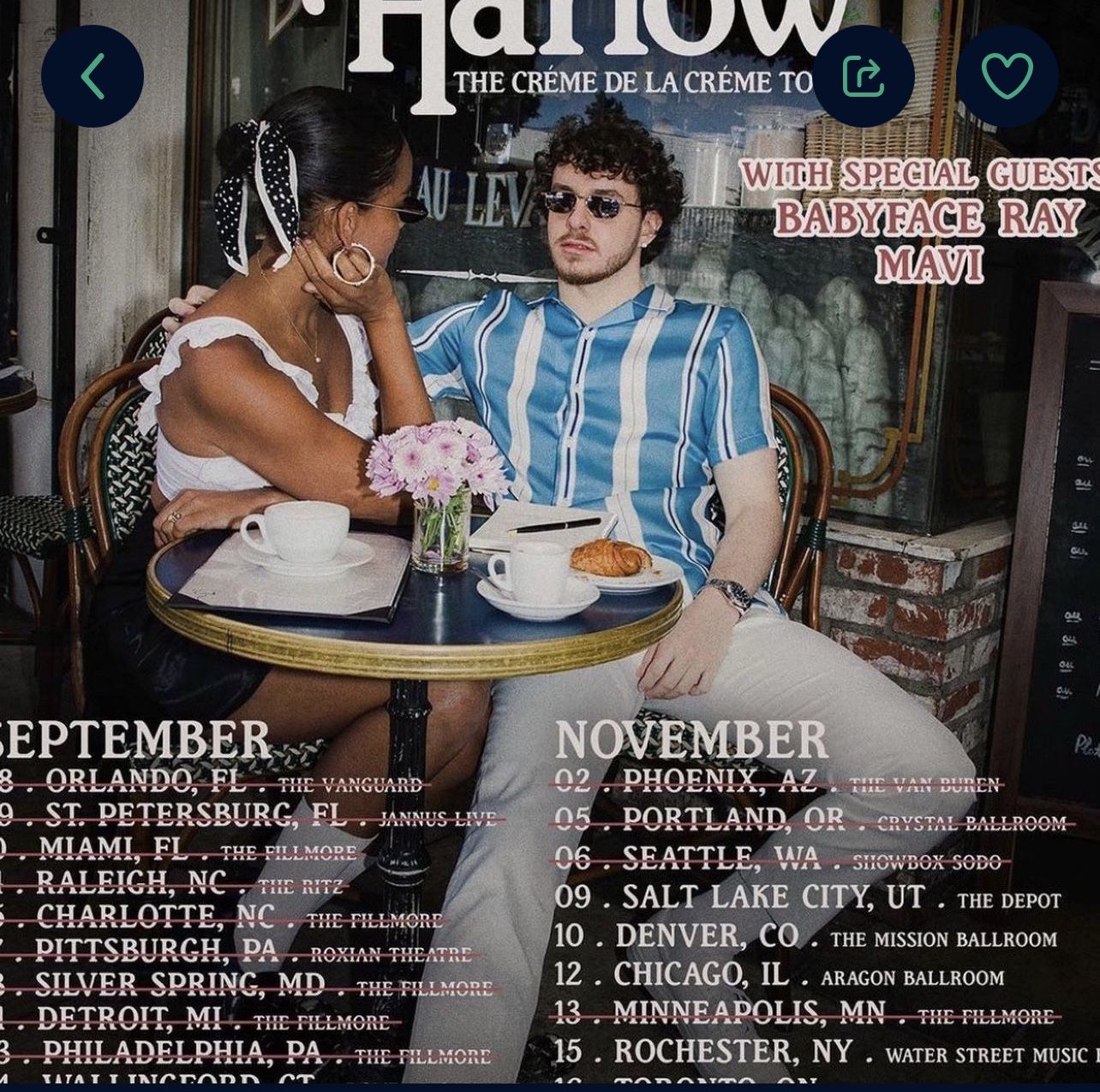 2 Jack Harlow Seattle Tickets