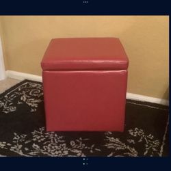 Ottoman Step Stool Bench Storage Box