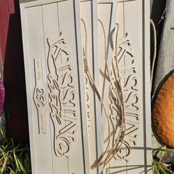 Valentines Wooden Booth Signs 