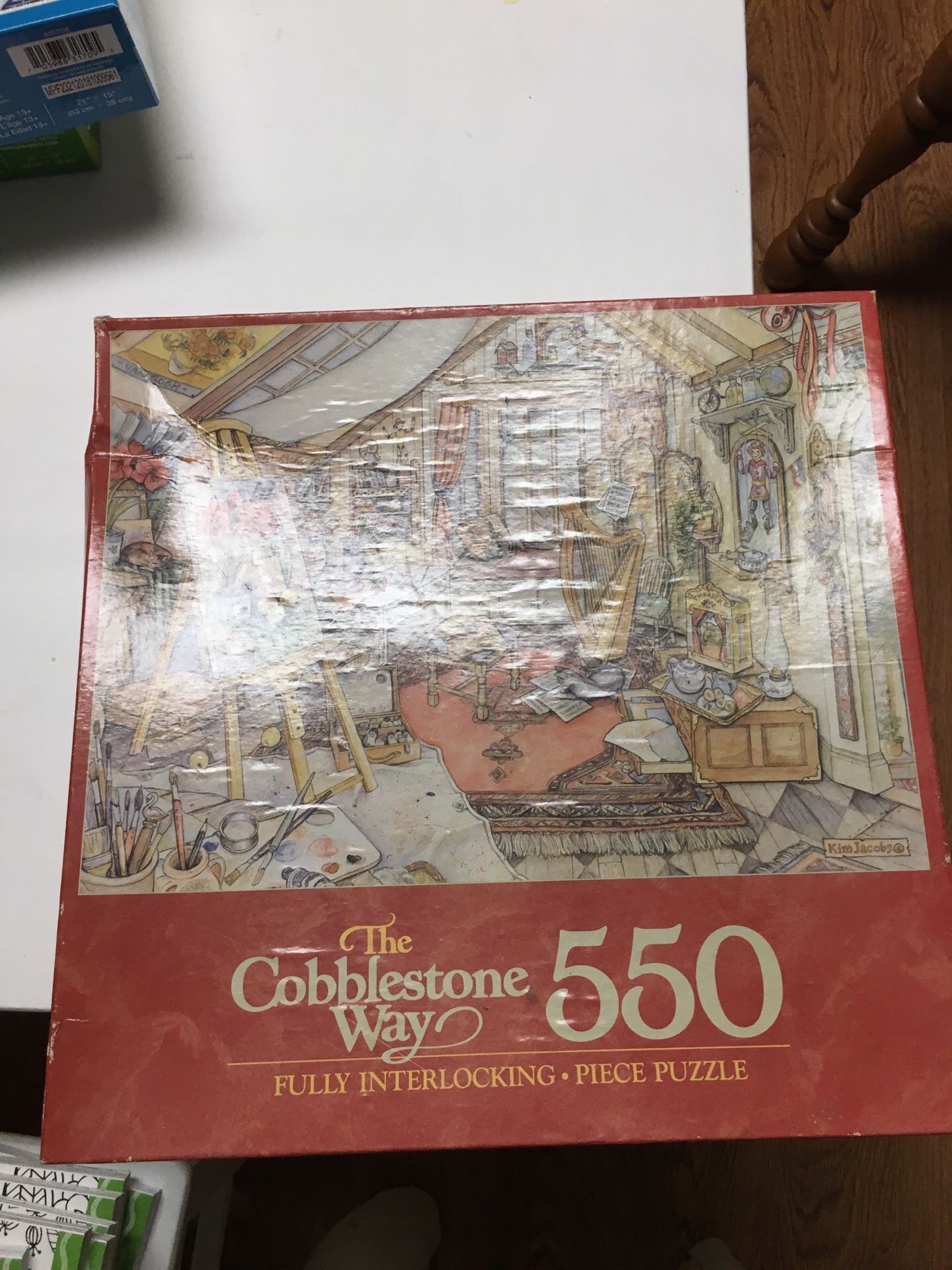 Jig saw puzzles Six puzzles, 500 pieces to 1000 pieces