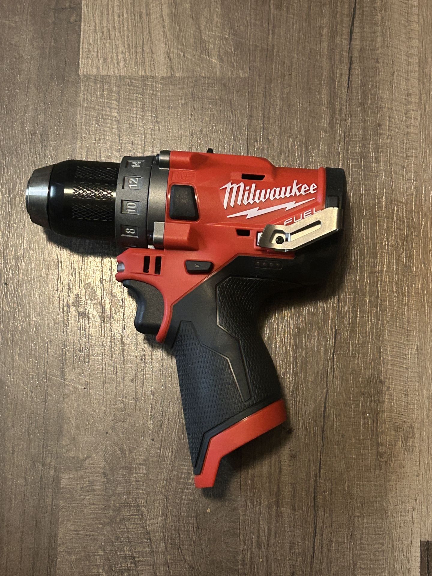 New-M12 FUEL 12V Lithium-Ion Brushless Cordless 1/2 in. Drill Driver (Tool-Only)