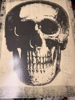 Skull wall art
