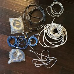  Various Cable Bundle $20 OBO (cables Can Be Sold Separately)