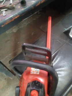 Chain saw echo