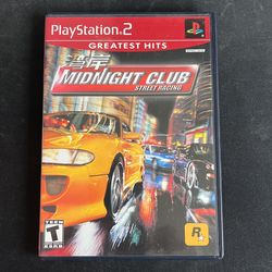 Midnight Club Street Racing - PS2