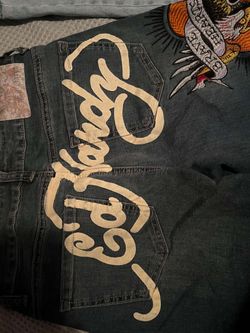 ED HARDY WOMENS SIZE 26 JEANS /WORN ONLY 1 TIME/ GREAT CONDITION