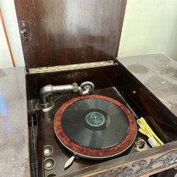 Vintage Antique Record Player 
