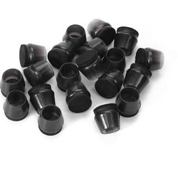 Chair Leg Caps with Furniture Felt Pads Silicone Chair Leg Floor Protectors for Hardware Floor (5/8 inch, 20Pack) Upgrade Material and Color: These f
