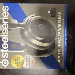 SteelSeries Arctis Nova 7P Multi-Platform Premium Wireless Gaming Headset with Neodymium Magnetic Drivers, Black