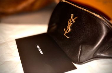 Saint Laurent Grain De Poudre Monogram