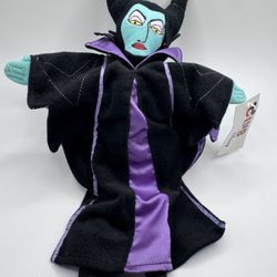 Title: Vintage Disney Maleficent Plush - Disney Store Villains (10")