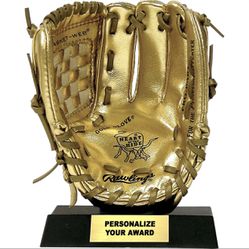 New! Rawlings Mini Gold Glove Award – Gold Glove Baseball Glove Replica 2171