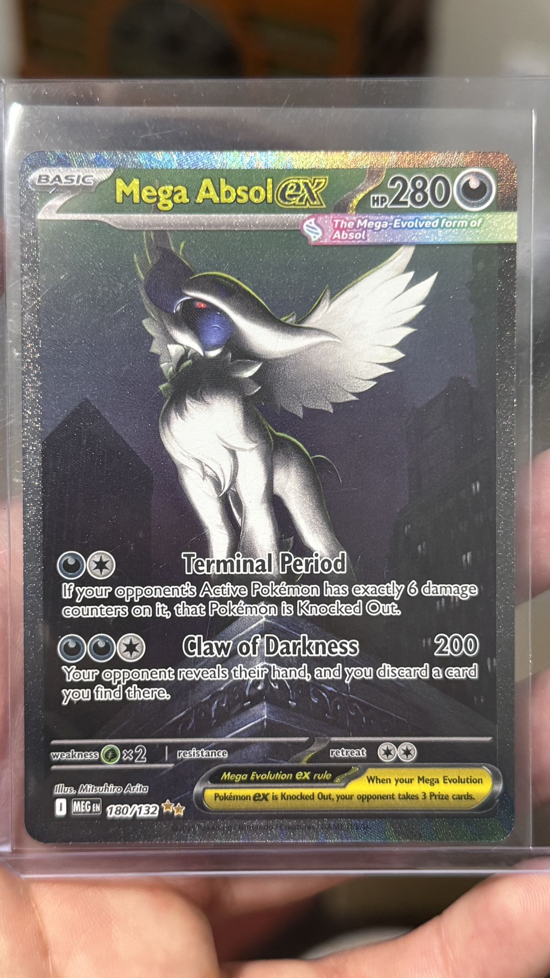 Pokemon Card Mega Absol NM