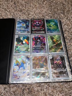 Pokemon Cards with binder