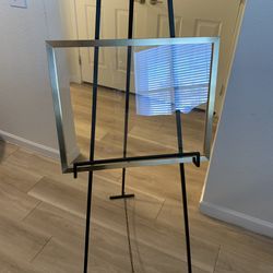 Easel And Glass frame