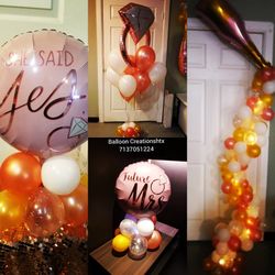 Engagement Celebration balloons