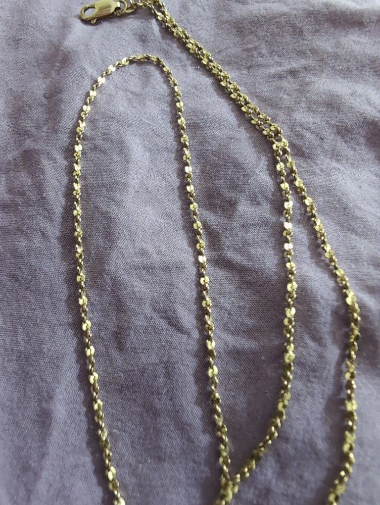 18 In 14k Solid Gold