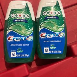 Crest Toothpaste