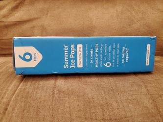 BRAND NEW Koji Summer Ice Pops 6 Silicone Molds