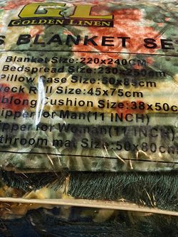 10 Piece Blanchet Set