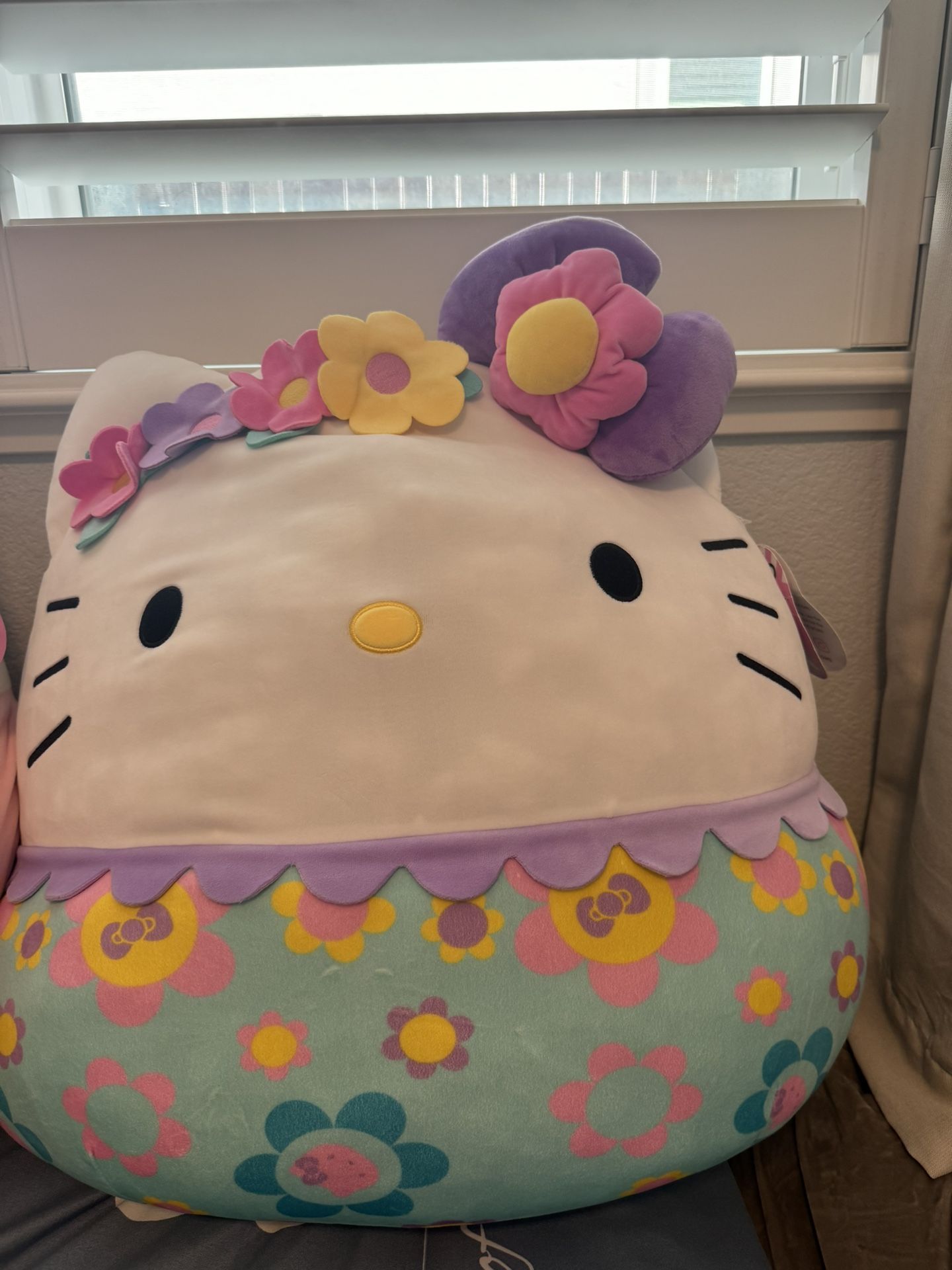 Giant Sanrio Hello Kitty Squishmallow - Floral