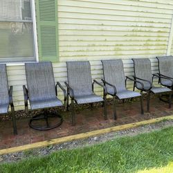 Patio Table & 6 Chairs