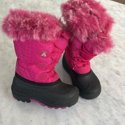 Kamik Little Girls Snow Boots Sz 11