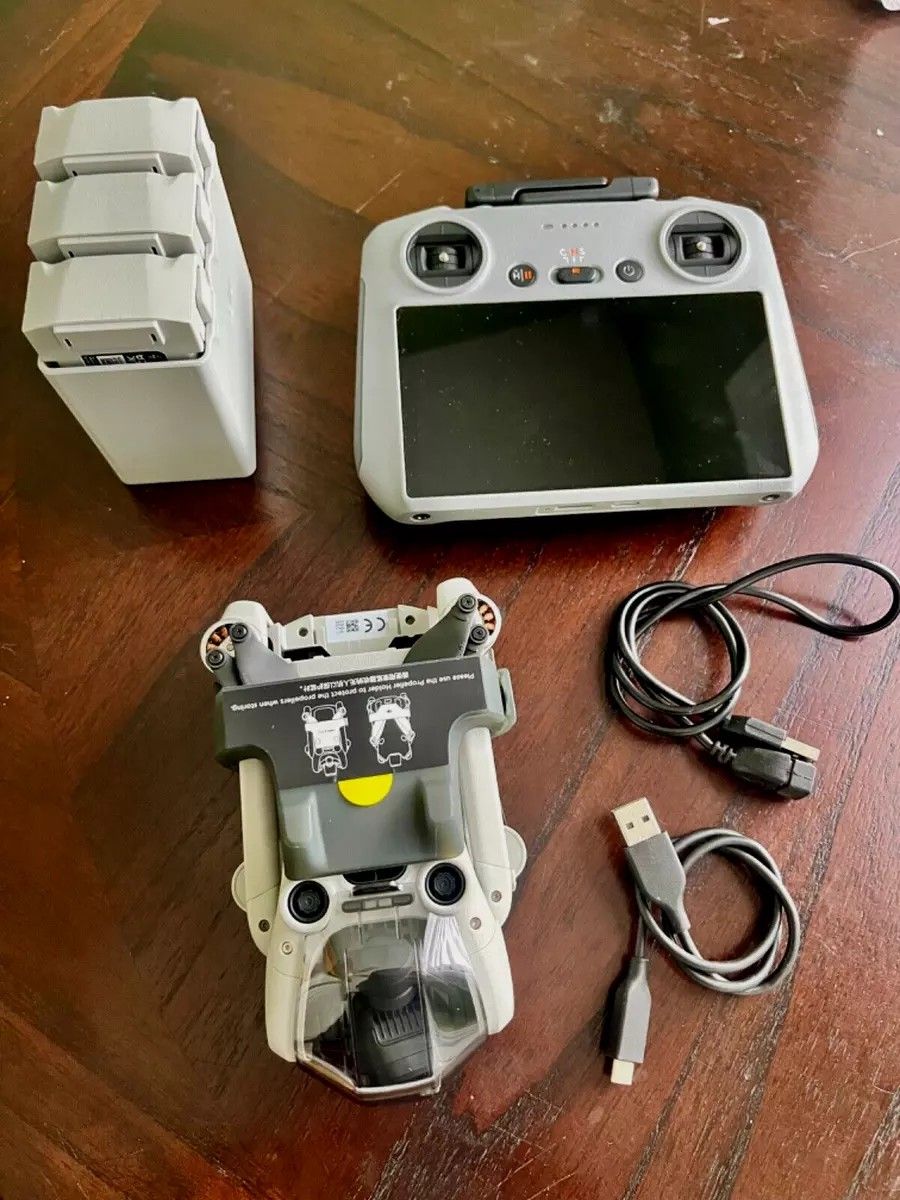 DJI Mini 4 Pro Fly More Combo Camera Drone with RC 2 Remote.