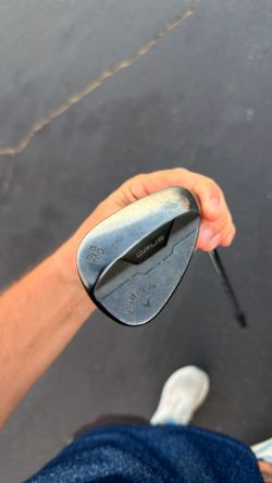 2024 CALLAWAY OPUS BLACK SHADOW WEDGE 60*/8C WEDGEFLEX DYNAGOLD with new grip