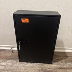 Barska CB13266 200 Key Capacity Dial Combination Lock Key Cabinet Black