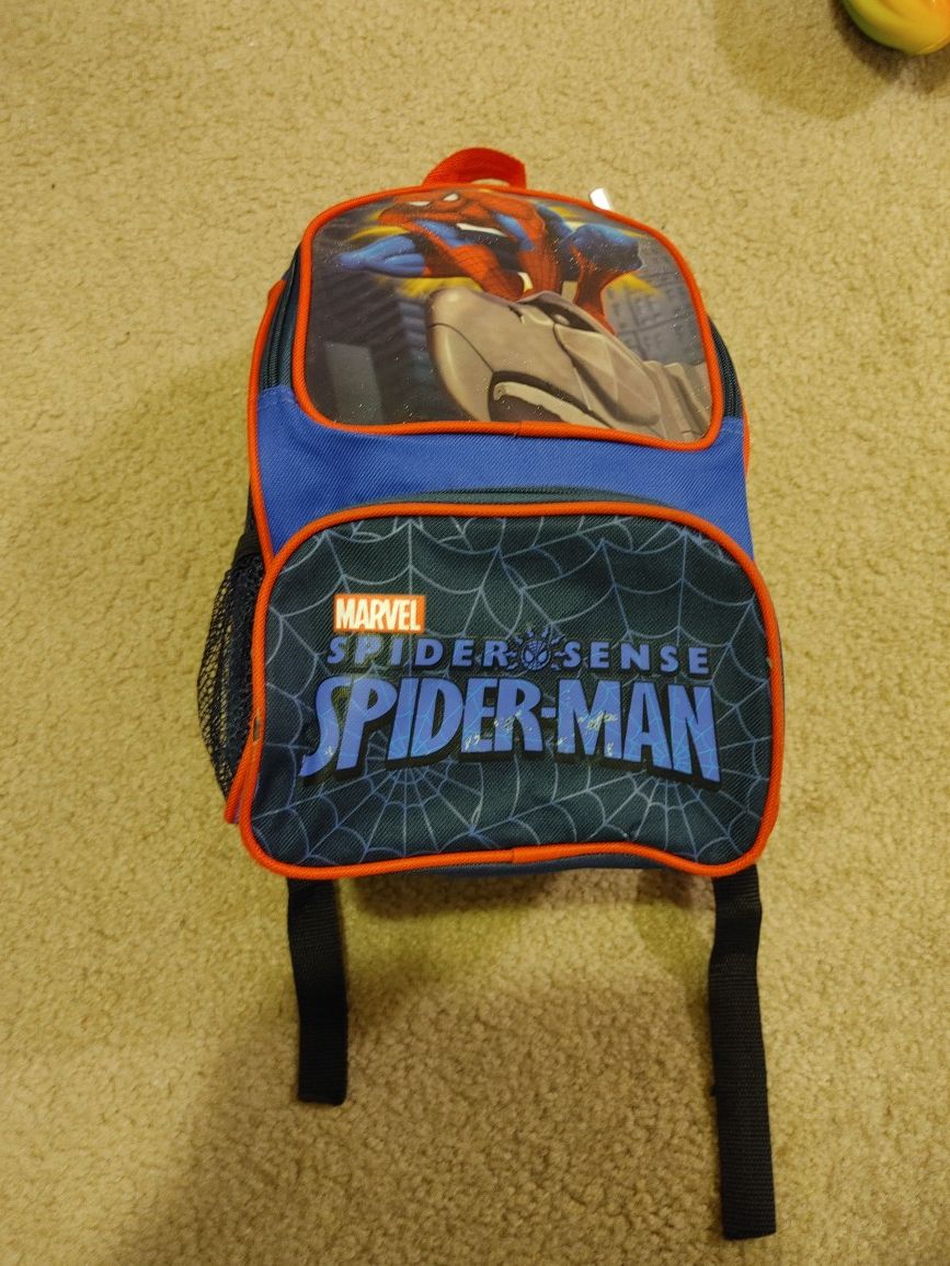 Spider-Man backpack sleeping bag