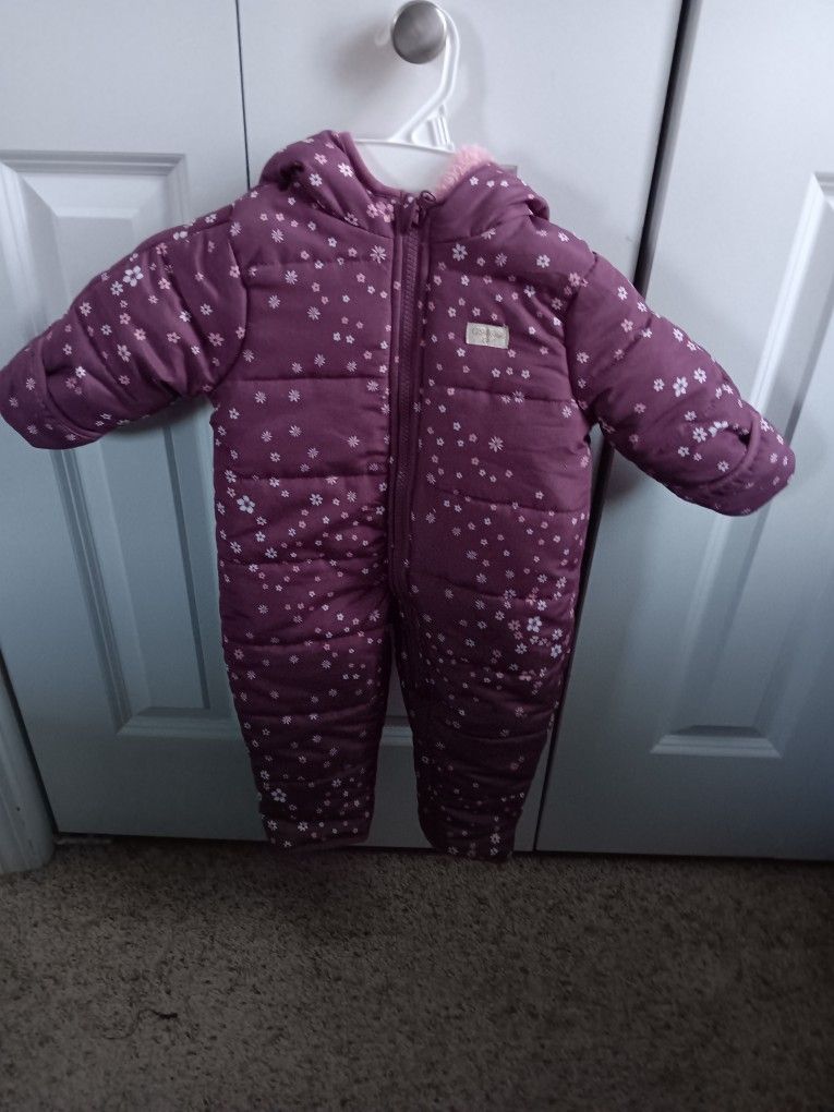 Oshkosh 6 Month Girl's Snowsuit