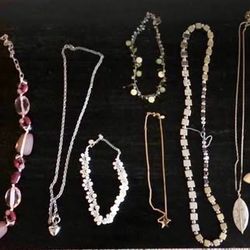 Necklaces- Estate Jewlery - Lot of 12