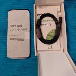 New!!! Cricket Motorola Moto G5 2025