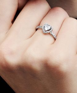 Brand New - Elevated Heart Ring