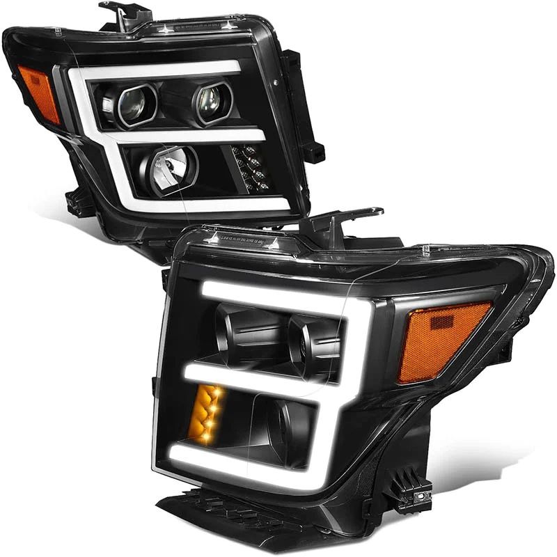 2016-2022 Nissan Titan LED DRL Aftermarket Headlights