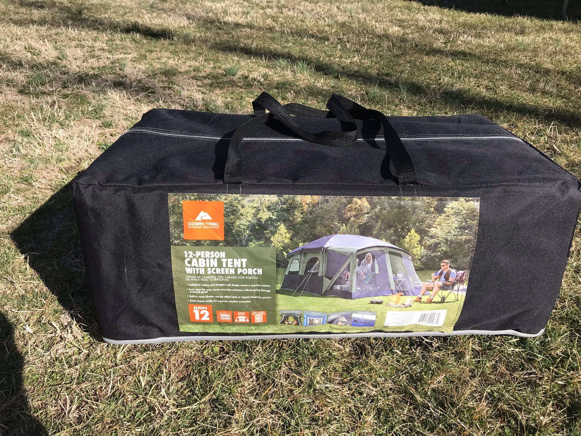 Ozark trail cabin tent with screen porch deals