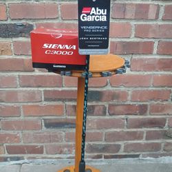 AbuGarcia Vengeance Pro Series With A Shimano Reel