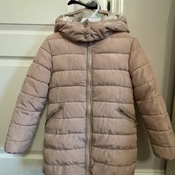 Girls Pink Winter Jacket 