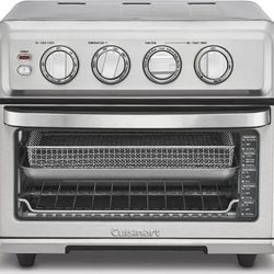 Cuisinart TOA-70 Air Fryer Toaster Oven w/ Grill — Stainless Steel, 1800W, 8-in-1 Cooking Power.