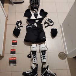 full hockey gear
