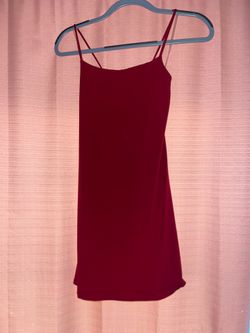 Short red dress size XS