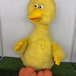 Vintage 1986 Talking Big Bird Sesame Street Story Magic-Cassette UnTested